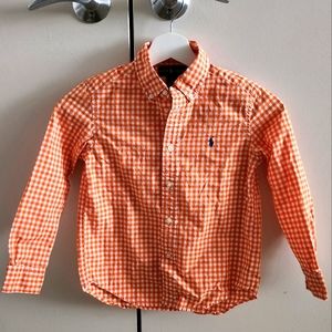 Boys Cotton Poplin Shirt Size 6